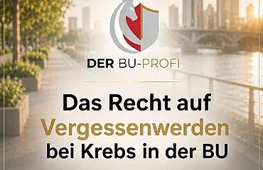 Das Recht auf Vergessenwerden in der BU