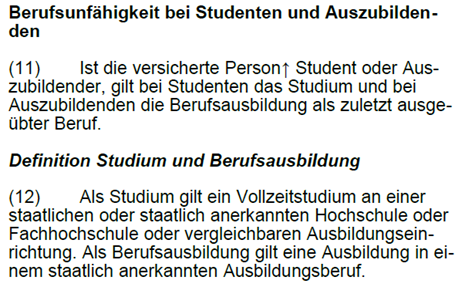 Der BU-Profi - Absicherung Azubis und Studenten BU-Versicherung Die Stuttgarter 01. 2022